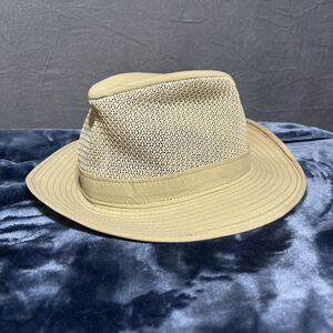 Henschel Hats Breezer Cotton Mesh Hat MADE IN USA Sz Medium SPF Fabric Western